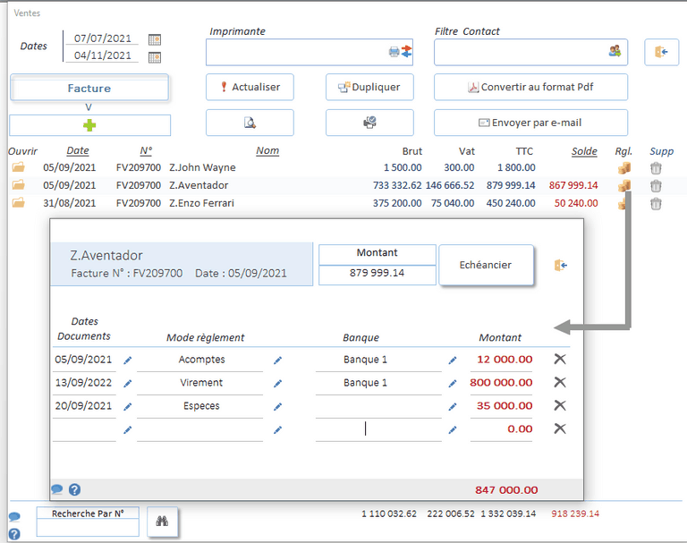 Invoice payment